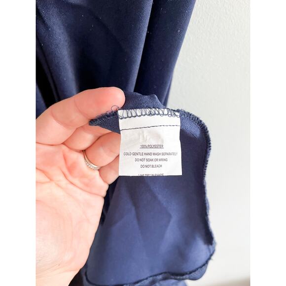 Hello Molly | Family Secret Maxi Dress | Navy | US Sz 4 - Picture 10 of 11